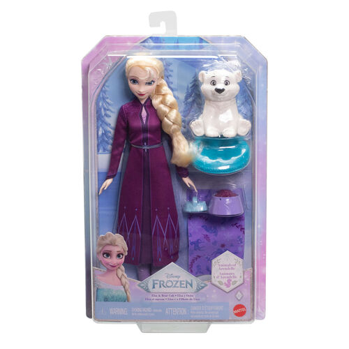 Muñeca Elsa y Osito Frozen Disney