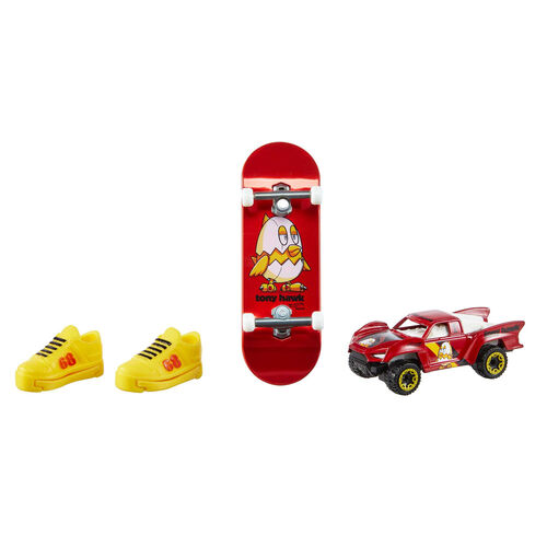 Skate + Coche Hot Wheels surtido