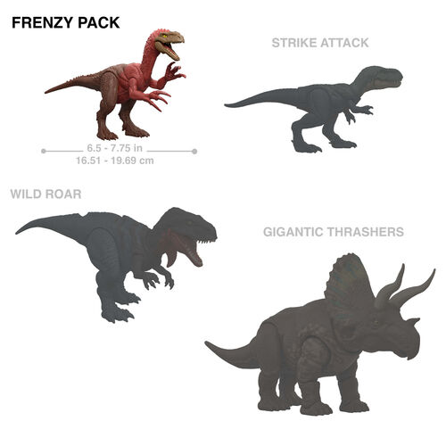 Dinosaurio Danger Pack Jurassic World surtido
