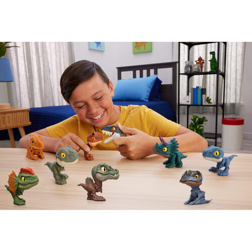 Dinosaurio Mighty Little Biter Jurassic World surtido