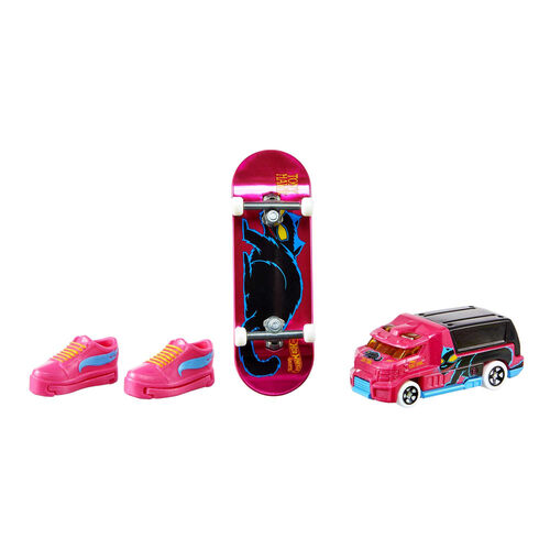 Skate + Coche Hot Wheels surtido