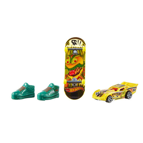 Skate + Coche Hot Wheels surtido