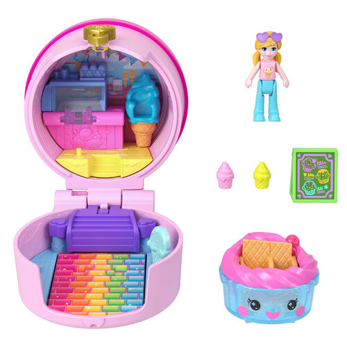 Estuche sorpresa Tiny Take Out Reveal Polly Pocket surtido
