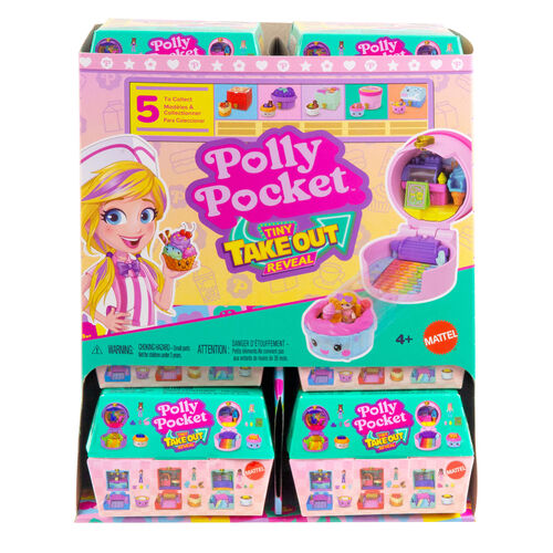 Estuche sorpresa Tiny Take Out Reveal Polly Pocket surtido