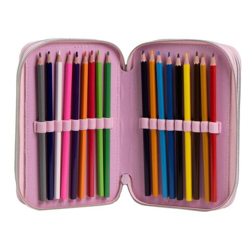 Hello Kitty triple pencil case