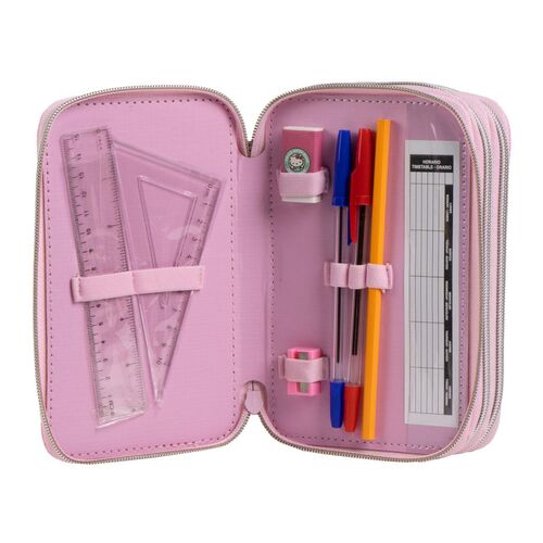 Hello Kitty triple pencil case