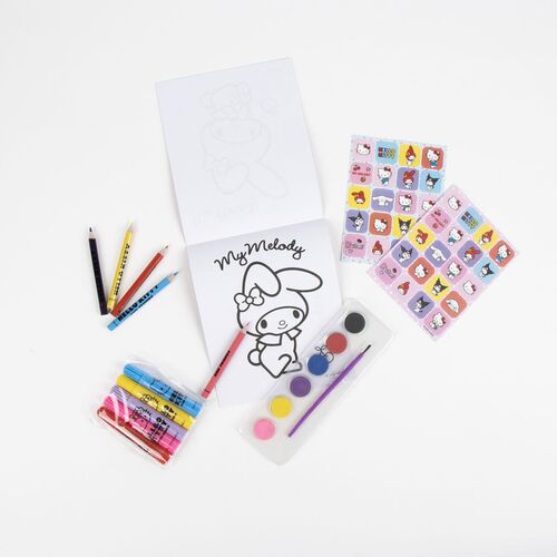 Hello Kitty and Friends backpack stationery set