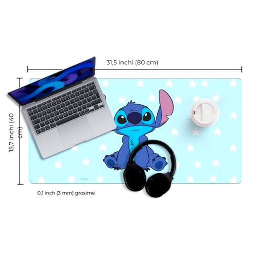 Disney Stitch gaming desk mat