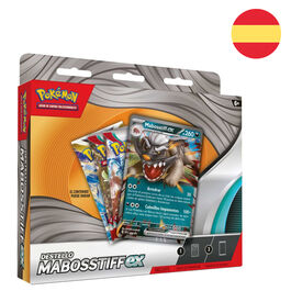 Spanish Pokemon Mabosstiff ex trading card game box