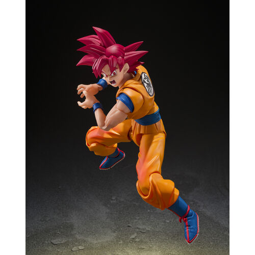 Figura S.H.Figuarts Super Saiyan God Son Goku God Aura Dragon Ball Super 14,5cm