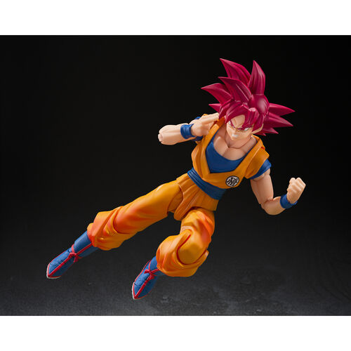 Figura S.H.Figuarts Super Saiyan God Son Goku God Aura Dragon Ball Super 14,5cm