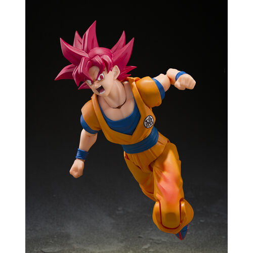Figura S.H.Figuarts Super Saiyan God Son Goku God Aura Dragon Ball Super 14,5cm