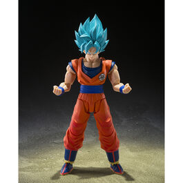 Dragon Ball Super Super Saiyan God Super Saiyan Son Goku Blue Power Transcending Limits S.H.Figuarts figure 14,5cm