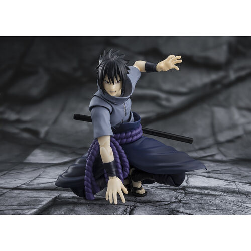 Figura S.H.Figuarts Sasuke Uchiha Solitary Shinobi Naruto Shippuden 14,5cm