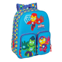 Mochila Iron Man Marvel 34cm adaptable
