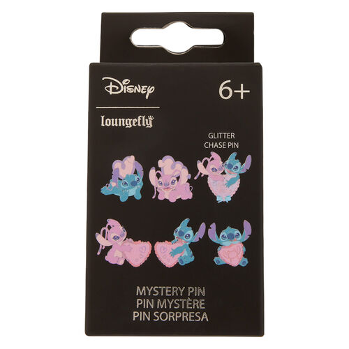 Blind Box Mystery Enamel Pin Angel & Stitch Disney Loungefly surtido