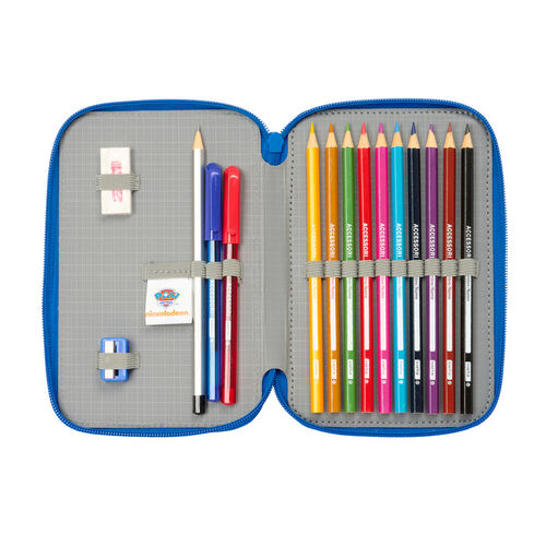 Paw Patrol Cool double pencil case 29pcs