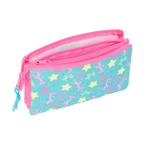 Portatodo Confetti La Casa de Muñecas de Gabby triple