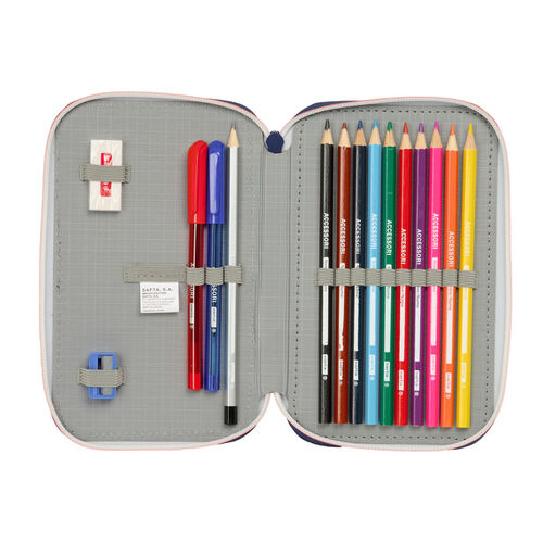 F.C. Barcelona 2 Equipment 25/26 double pencil case 29pcs