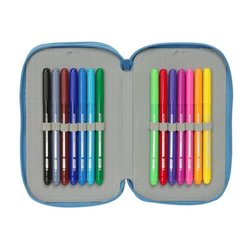 Disney Frozen triple pencil case 37pcs