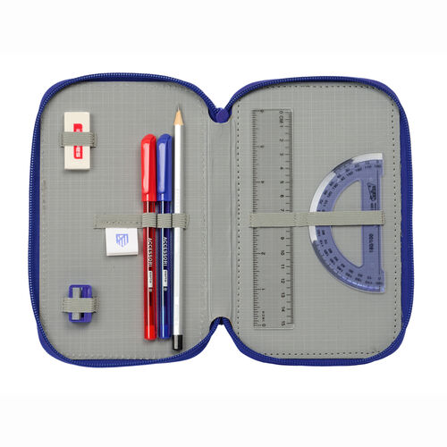 Plumier Atletico de Madrid triple 37pzs