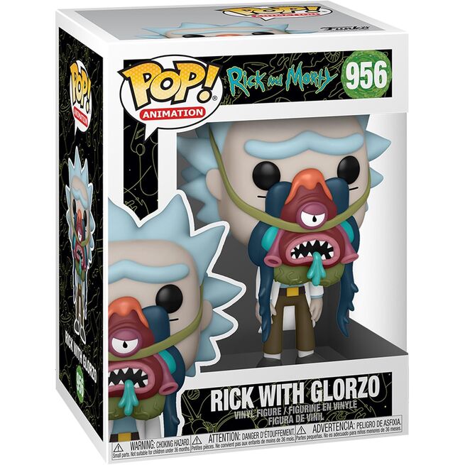 Figura POP Rick and Morty Rick with Glorzo