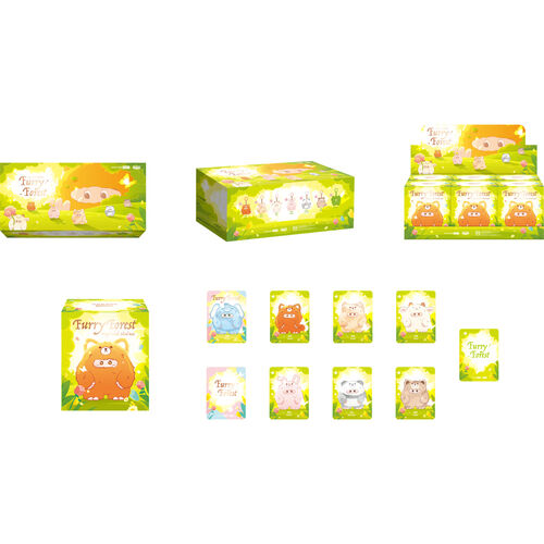 Muñeco sorpresa Bosque peludo Giggle Monster surtido