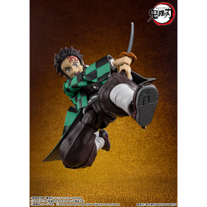 Figura S.H. Figuarts Tanjiro Kamado The Final Battle in the Infinity Castle Demon Slayer Kimetsu no Yaiba 14cm