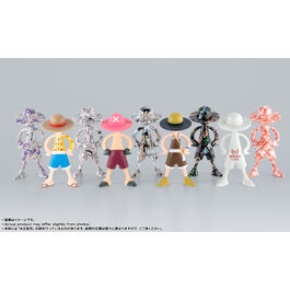 Figura sorpresa Vol 2 Monkey D Luffy Archive of Adventure One Piece 9cm surtido