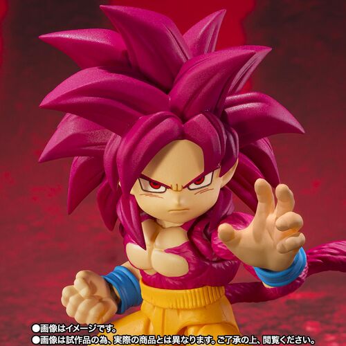 Figura S.H. Figuarts Super Saiyan Level 4 Son Goku Dragon Ball Daima 8cm