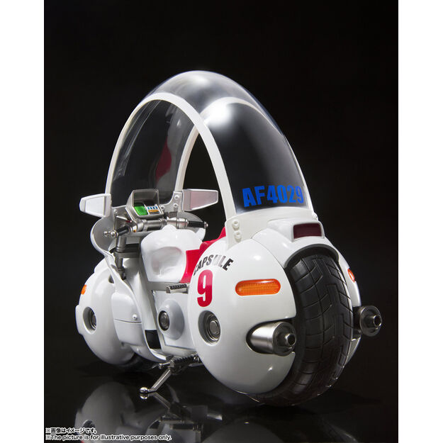 Dragon Ball Bulma's Motorcycle Hoipoi Capsule No. 9 S.H. Figuarts figure 17cm