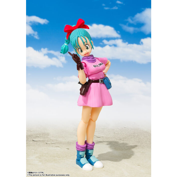 Figura S.H. Figuarts Bulma Adventure Begins Dragon Ball 16cm