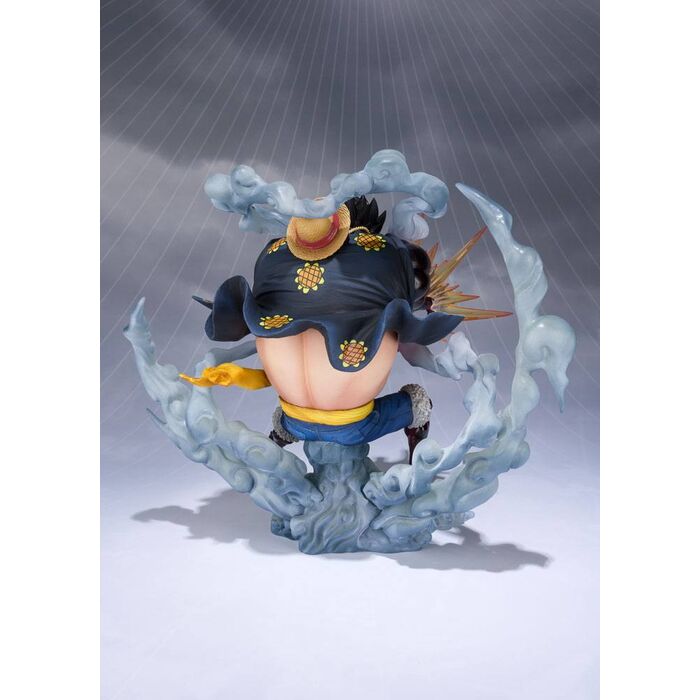 One Piece Monkey D Luffy Gear 4 Leo Bazooka Reissue Figuarts Zero figure 18cm