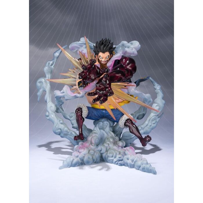 One Piece Monkey D Luffy Gear 4 Leo Bazooka Reissue Figuarts Zero figure 18cm