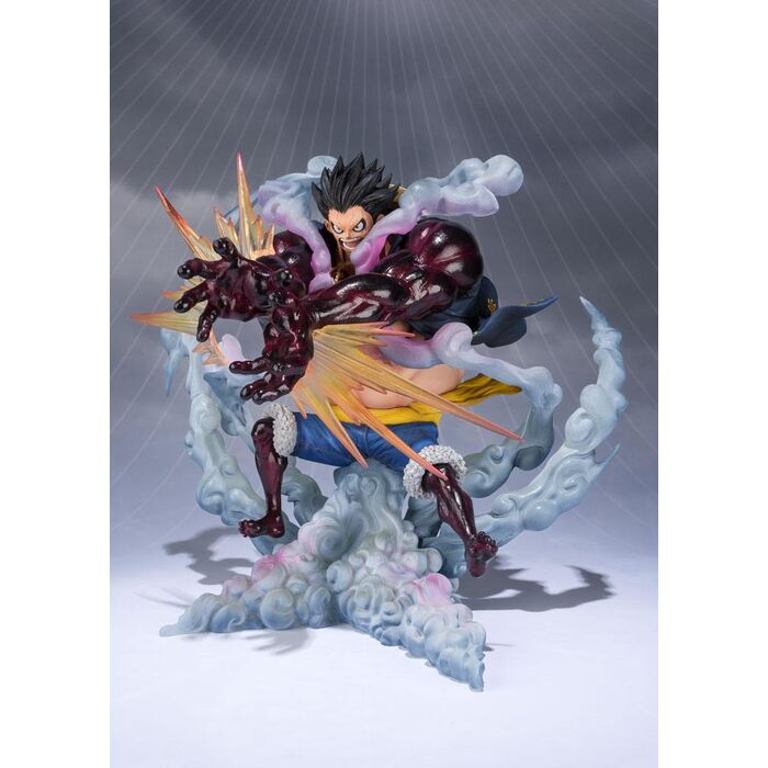 One Piece Monkey D Luffy Gear 4 Leo Bazooka Reissue Figuarts Zero figure 18cm