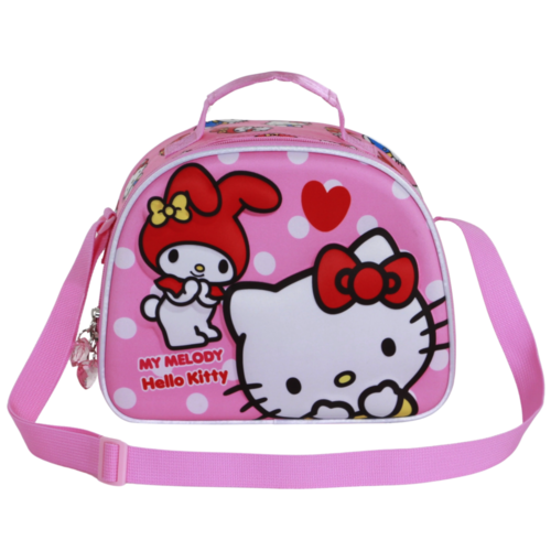 Bolsa portameriendas 3D Lovely Hello Kitty and Friends