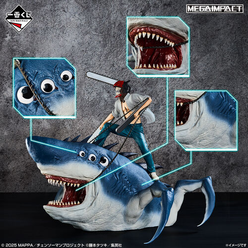 Figura Ichibansho Chainsaw Man & Beam Chainsaw Man 23cm