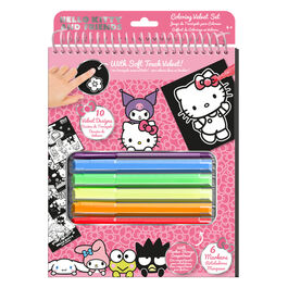 Hello Kitty and Friends Notebook + markers