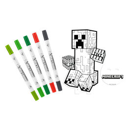 Set colorear Minecraft