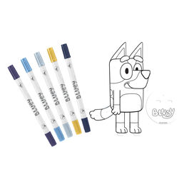 Set colorear Bluey