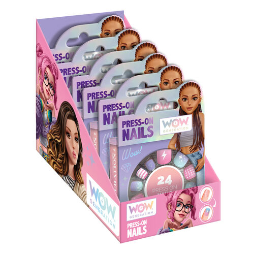 Wow Generation Set 24 adhesive nails