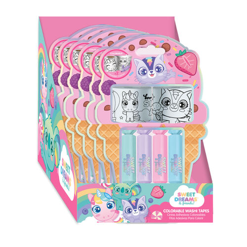 Sweet Dreams & Friends Adhesive tape + highlighters