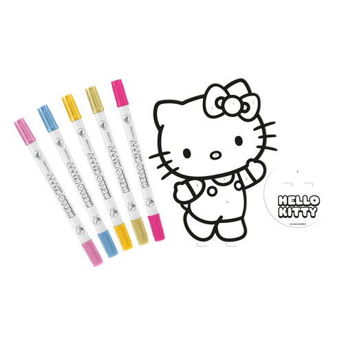 Hello Kitty and Friends Colouring set