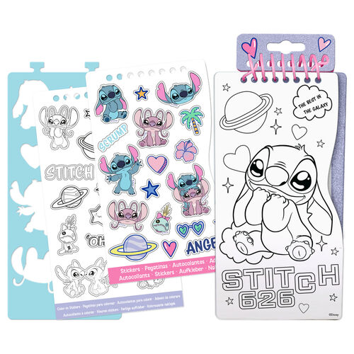 Disney Stitch Creative colouring set