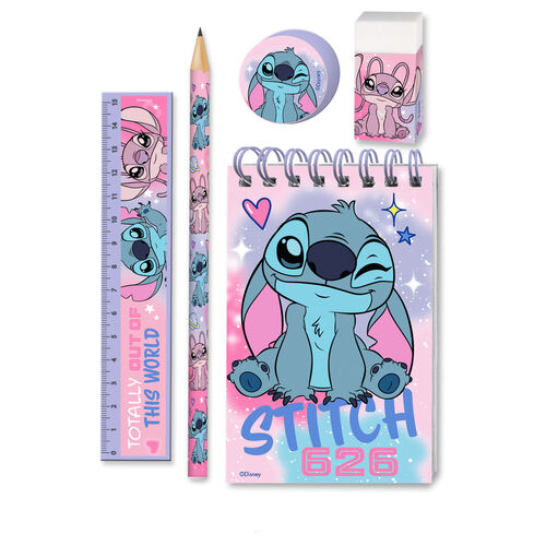 Disney Stitch Stationery set 5pcs