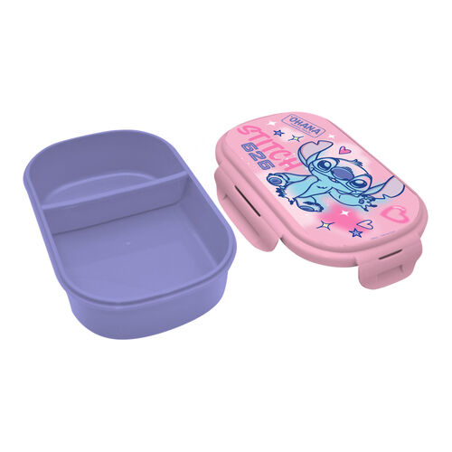 Disney Stitch lunch box + cutlery