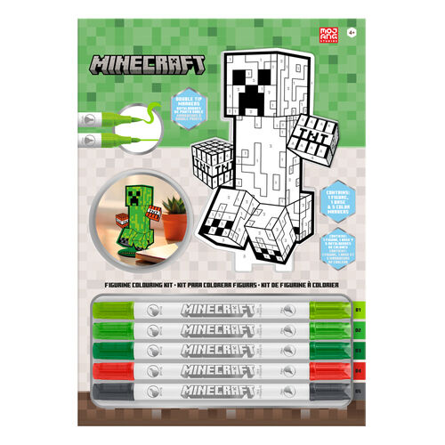 Set colorear Minecraft