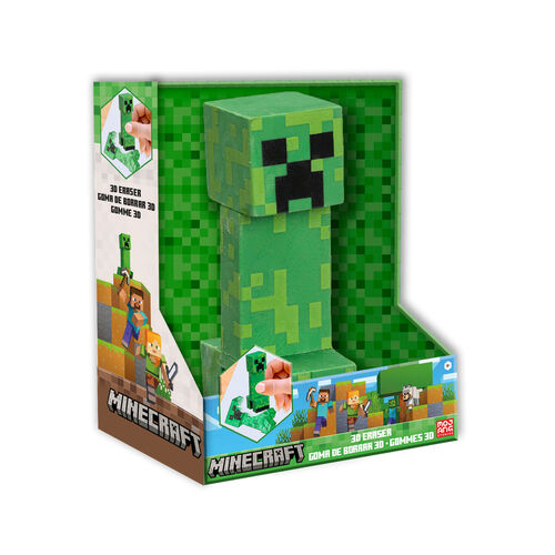 Goma de borrar 3D Minecraft
