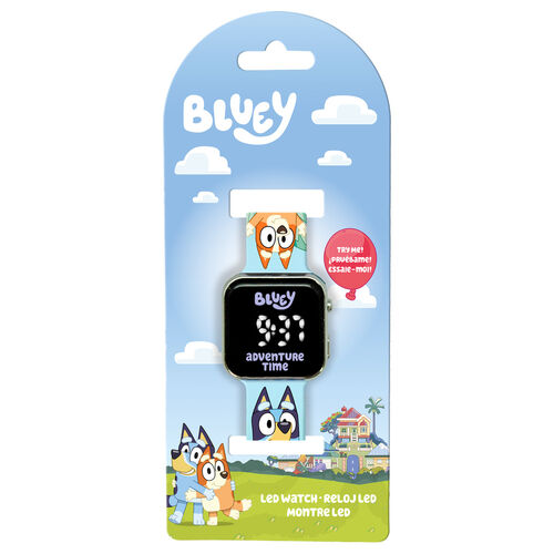 Reloj LED Bluey
