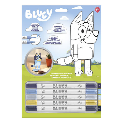 Set colorear Bluey